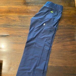 3 pair of small scrub pants